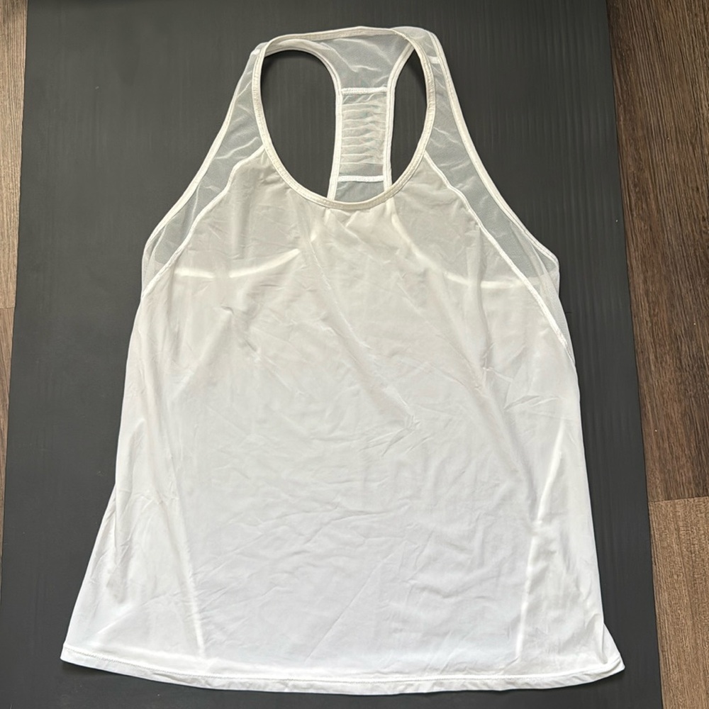 Lululemon Athletica White Tank Top
